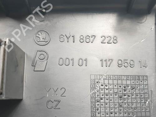 Right front window switch SKODA FABIA I (6Y2) 1.4 16V | BP24990829I26 - Image 4
