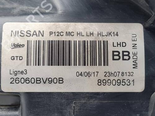 Left headlight NISSAN JUKE (F15) 1.2 DIG-T | BP27885258C28 