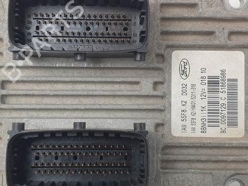 Engine control unit (ECU) FORD KA (RU8) 1.2 | BP27885077M57 
