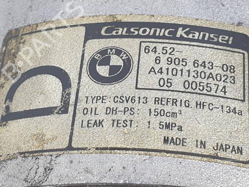 AC compressor BMW X3 (E83) 2.0 d | BP34512434M34  - Image 6