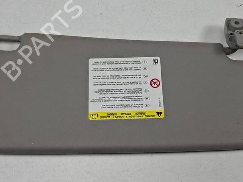 Used Left sun visor Left sun visor OPEL MERIVA B MPV (S10) 1.4 (75) (100 hp) 40558039 40558039