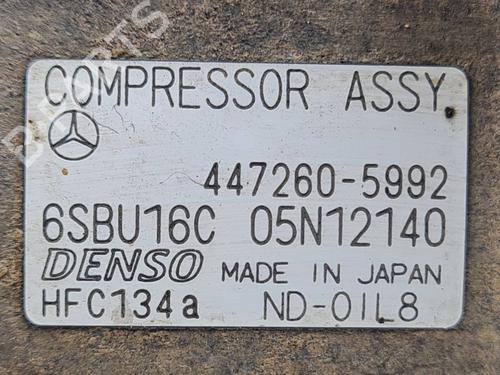 AC compressor MERCEDES-BENZ C-CLASS (W204) C 200 CDI (204.001) | BP29382383M34  - Image 8