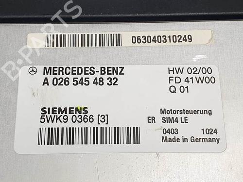 Engine control unit (ECU) MERCEDES-BENZ E-CLASS T-Model (S210) E 200 T Kompressor (210.248) | BP25295500M57 - Image 2