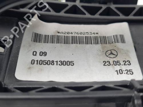 Rear left exterior door handle MERCEDES-BENZ C-CLASS (W204) C 200 CDI (204.001) | BP29199145C130 