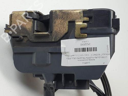 Venstre bagtil lås RENAULT SCÉNIC II (JM0/1_) 1.9 dCi (JM0G, JM12, JM1G, JM2C) (120 hp) 28066247