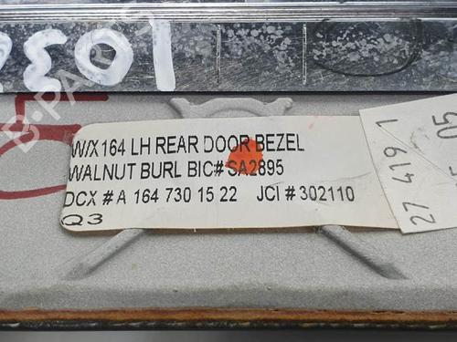 Rear left panel MERCEDES-BENZ M-CLASS (W164) ML 320 CDI 4-matic (164.122) | BP11688350C60 