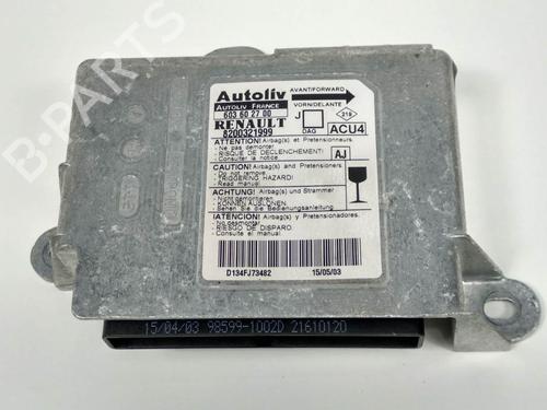 Airbag styreenhed Airbag styreenhed RENAULT GRAND SCÉNIC II (JM0/1_) 1.6 (113 hp) 8292591 8292591