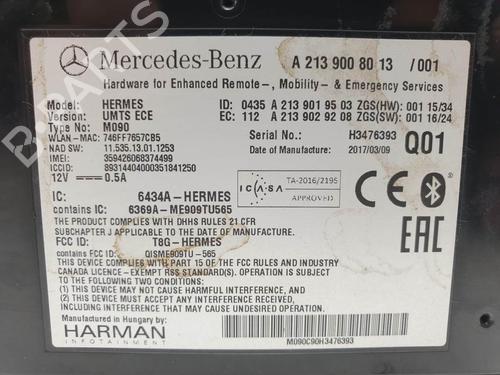 Electronic module MERCEDES-BENZ E-CLASS (W213) E 220 d (213.004) | BP40174836M83 - Image 3