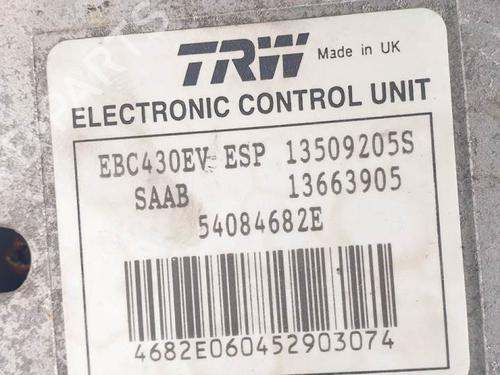 ABS pump SAAB 9-3 (YS3F, E79, D79, D75) 2.0 t | BP16360243M43 