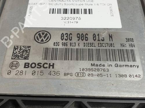 Engine control unit (ECU) SEAT IBIZA IV SC (6J1, 6P5) 1.6 TDI | BP29964935M57