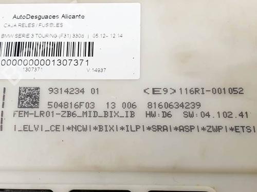 Fuse box BMW 3 Touring (F31) 330 d | BP25145653E1 