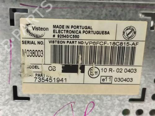 Radio FIAT BRAVO II (198_) 1.6 D Multijet (198AXH1B) | BP9707327E6 
