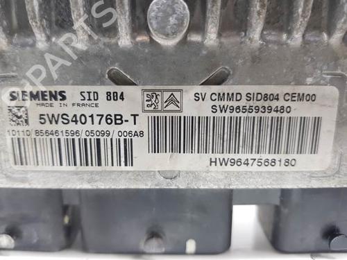 Engine control unit (ECU) CITROËN C2 (JM_) 1.4 HDi | BP8531075M57 