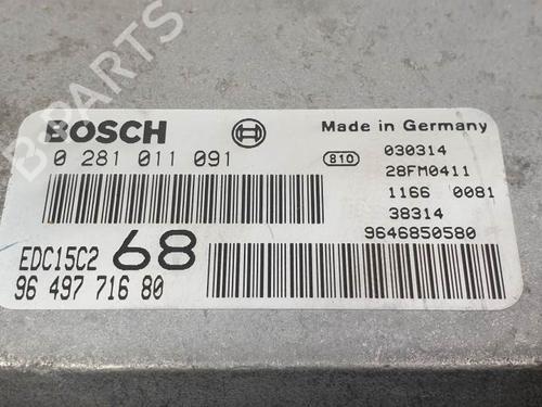 Engine control unit (ECU) CITROËN C5 I (DC_) 2.0 HDi | BP11019715M57 