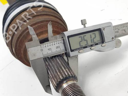 Right front driveshaft RENAULT MEGANE II (BM0/1_, CM0/1_) 1.5 dCi (BM1F, CM1F) | BP25140498M39 