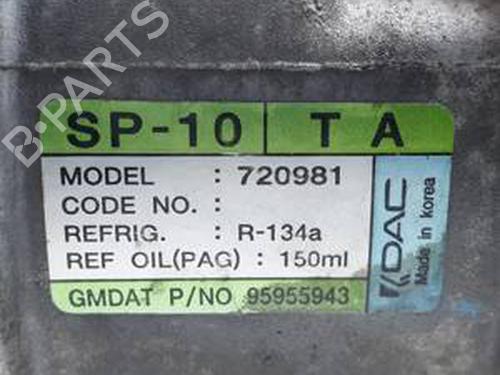 AC compressor CHEVROLET AVEO / KALOS Hatchback (T250, T255) 1.2 | BP30278403M34 