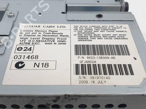 Display monitor JAGUAR XF I (X250) 3.0 D | BP29372439C48 