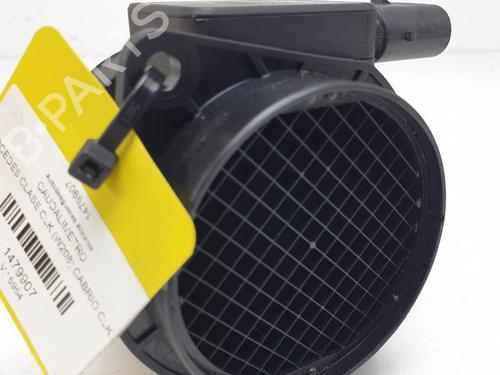 Used Mass air flow sensor MERCEDES-BENZ CLK Convertible (A208) CLK 230 Kompressor (208.448) (197 hp) 24627145
