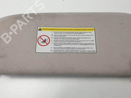 Used Left sun visor Left sun visor PEUGEOT 307 CC (3B) 2.0 HDi 135 (136 hp) 22214116 22214116