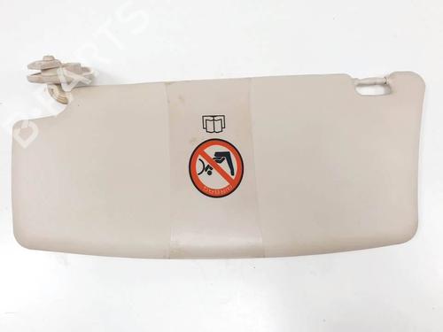 Used Right sun visor Right sun visor LANCIA YPSILON (843_) 1.3 D Multijet (843.AXF11, 843.AXF1A, 843.AXM11,... (75 hp) 17165751 17165751