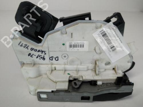 Front right lock SKODA YETI (5L) 1.2 TSI | BP6861209C97 