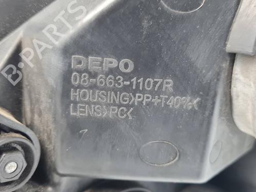 Right headlight IVECO DAILY IV Van 35C15 V, 35C15 V/P | BP36069522C29 - Image 5