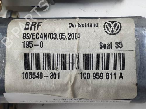 Rudehejsemotor bagstkærm venstre SEAT LEON (1M1) 1.9 TDI | BP28418627E23 