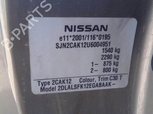 Engine control unit (ECU) NISSAN MICRA C+C III (K12) 1.4 16V | BP16468384M57 