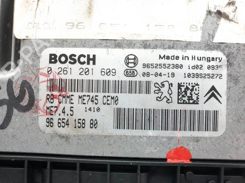 Engine control unit (ECU) CITROËN C4 Coupe (LA_) 1.6 16V | BP25611812M57 - Image 4