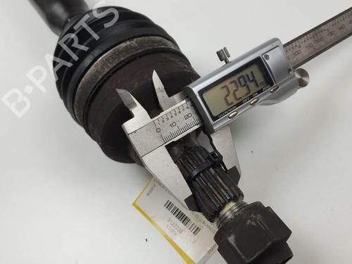 Right front driveshaft CITROËN C3 II (SC_) 1.4 HDi 70 (SC8HZC, SC8HR0, SC8HP4) | BP28027583M39 