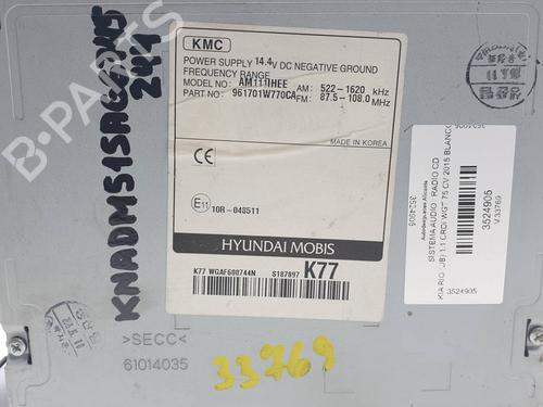 Radio KIA RIO III (UB) 1.1 CRDi | BP34643840E6 - Image 4