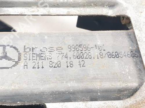 Front left window mechanism MERCEDES-BENZ C-CLASS Coupe (CL203) C 180 Kompressor (203.746) | BP30959080C22