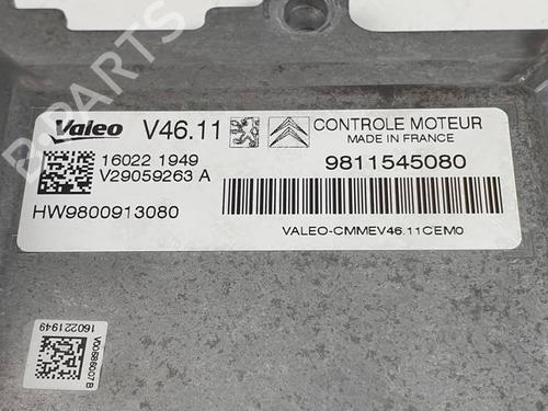 Engine control unit (ECU) PEUGEOT 208 I (CA_, CC_) 1.2 PureTech 82 | BP29581858M57 