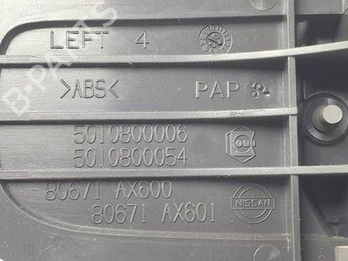 Front left interior door handle NISSAN MICRA III (K12) 1.2 16V | BP24933688I13 