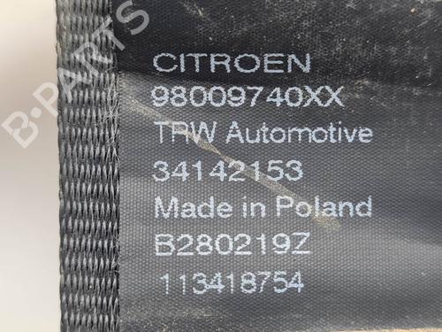 Rear left seatbelt CITROËN C4 CACTUS 1.2 THP 110 | BP24652996I29 - Image 4
