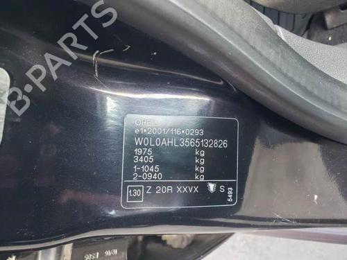 Mass air flow sensor OPEL ASTRA H Estate (A04) 1.9 CDTI (L35) | BP25257810M95 