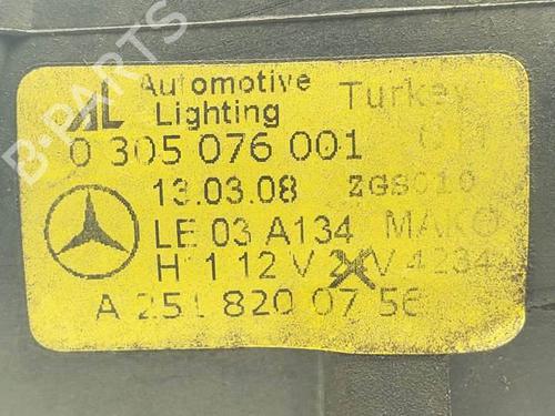 Left front fog light MERCEDES-BENZ A-CLASS (W169) A 160 CDI (169.006, 169.306) | BP12395283C30 