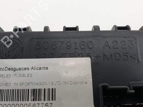 Fuse box ALFA ROMEO 156 Sportwagon (932_) 1.9 JTD 16V Q4 (932BXN20) | BP9646507E1 