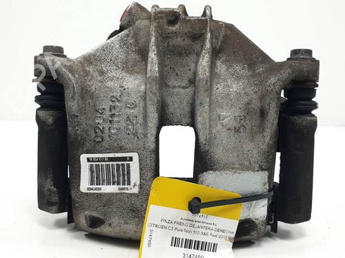 Used Right front brake caliper CITROËN C3 III (SX) 1.2 PURETECH 110 (110 hp) 29149345