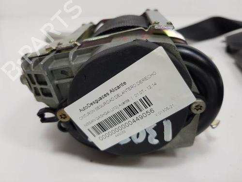 Front right seatbelt NISSAN QASHQAI / QASHQAI +2 I (J10, NJ10, JJ10E) 1.5 dCi | BP8731674I25 