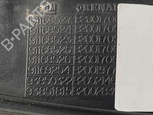 Front left exterior door handle OPEL VIVARO A Van (X83) 1.9 DTI (F7) | BP6839543C128 
