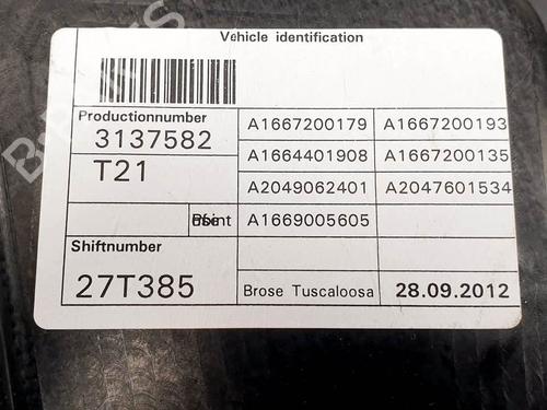 Front left window mechanism MERCEDES-BENZ M-CLASS (W166) ML 350 BlueTEC 4-matic (166.024, 166.023) | BP24929271C22 - Image 3