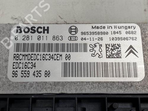 Engine control unit (ECU) CITROËN C4 Coupe (LA_) 1.6 HDi | BP25140597M57  - Image 7