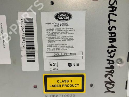 Radio LAND ROVER RANGE ROVER SPORT I (L320) 2.7 D 4x4 | BP9755659E6 