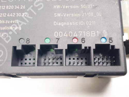 Electronic module MERCEDES-BENZ C-CLASS (W204) C 200 CDI (204.001) | BP34511192M83 - Image 3