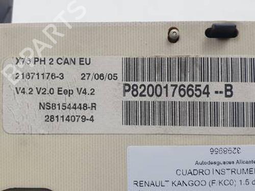 Instrument cluster RENAULT KANGOO (KC0/1_) 1.5 dCi (KC07) | BP30896361C47