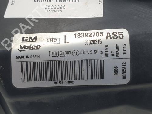 Left headlight OPEL CORSA D (S07) 1.4 (L08, L68) | BP36000709C28  - Image 5
