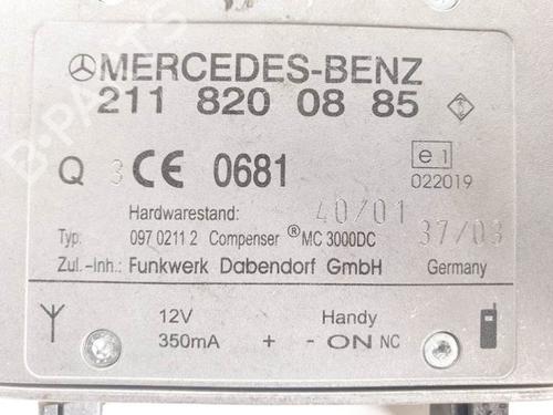 Electronic module MERCEDES-BENZ C-CLASS (W203) C 200 CDI (203.007) | BP15280858M83 