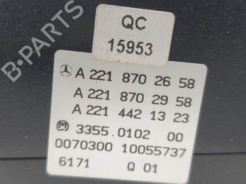 Climate control MERCEDES-BENZ S-CLASS (W221, V221) S 320 CDI (221.022, 221.122) | BP12384866I5 