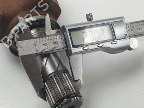 Left front driveshaft RENAULT MEGANE III Hatchback (BZ0/1_, B3_) 1.2 TCe (BZ2B, BZ11) | BP25140844M38 